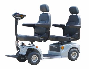 dwu osobowy skuter dla niepełnosprawnych